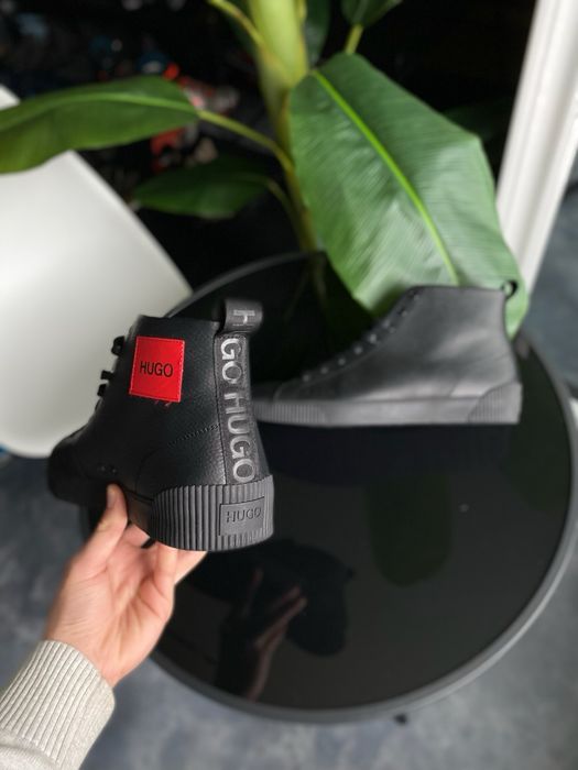 Оригінал! Високі кросівки HUGO Zero Hito. Як нові! Розмір 45