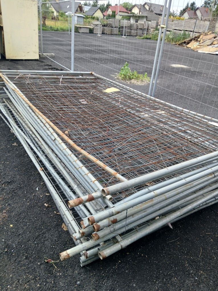 ogrodzenie budowlane tymczasowe panele 3.5x2