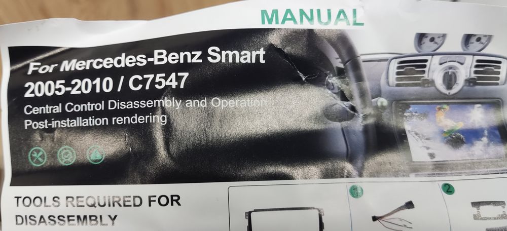 Магнітола Mercedes Smart Fortwo 2 2005-2010 2-64gb