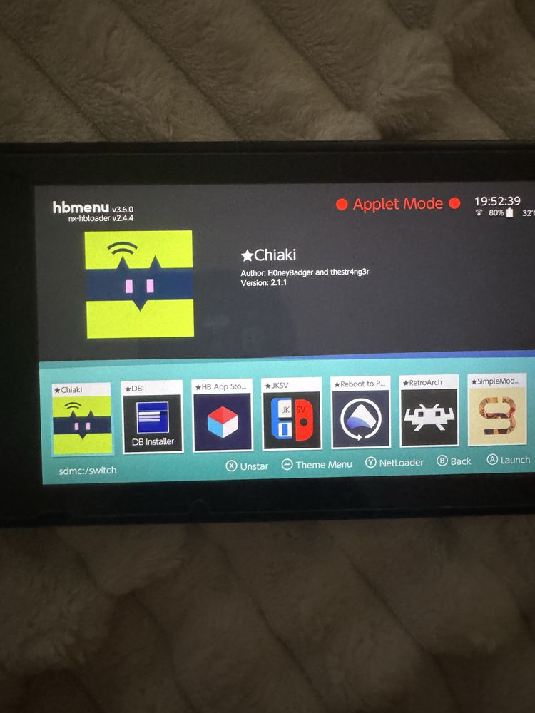Nintendo Switch V1