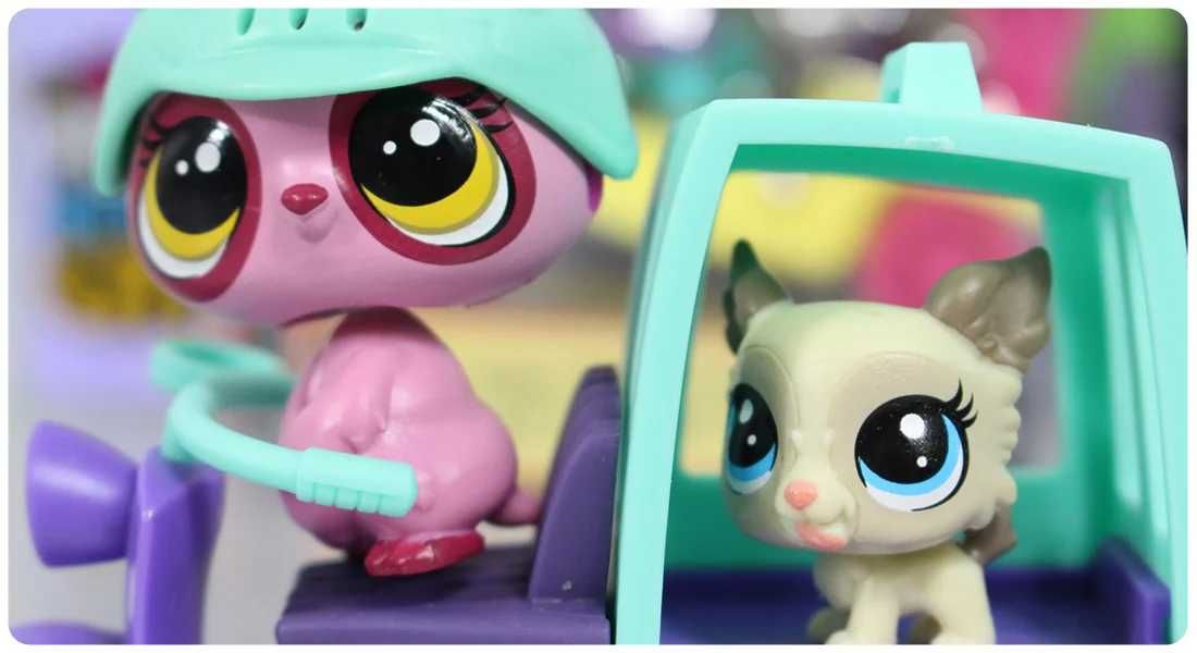 LPS Littlest Pet Shop * Pets in the City * skuter i figurki _ UnikaT