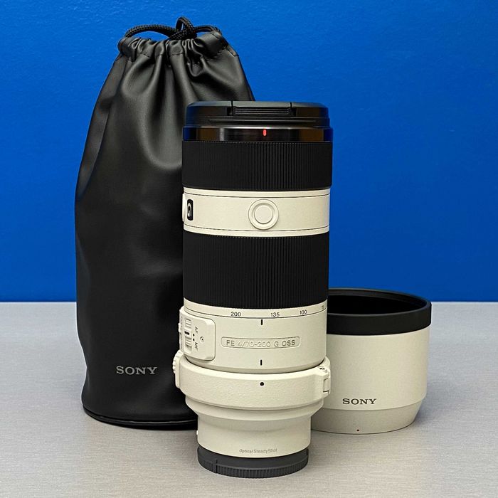Sony FE 70-200mm f/4 G OSS | 3 ANOS DE GARANTIA