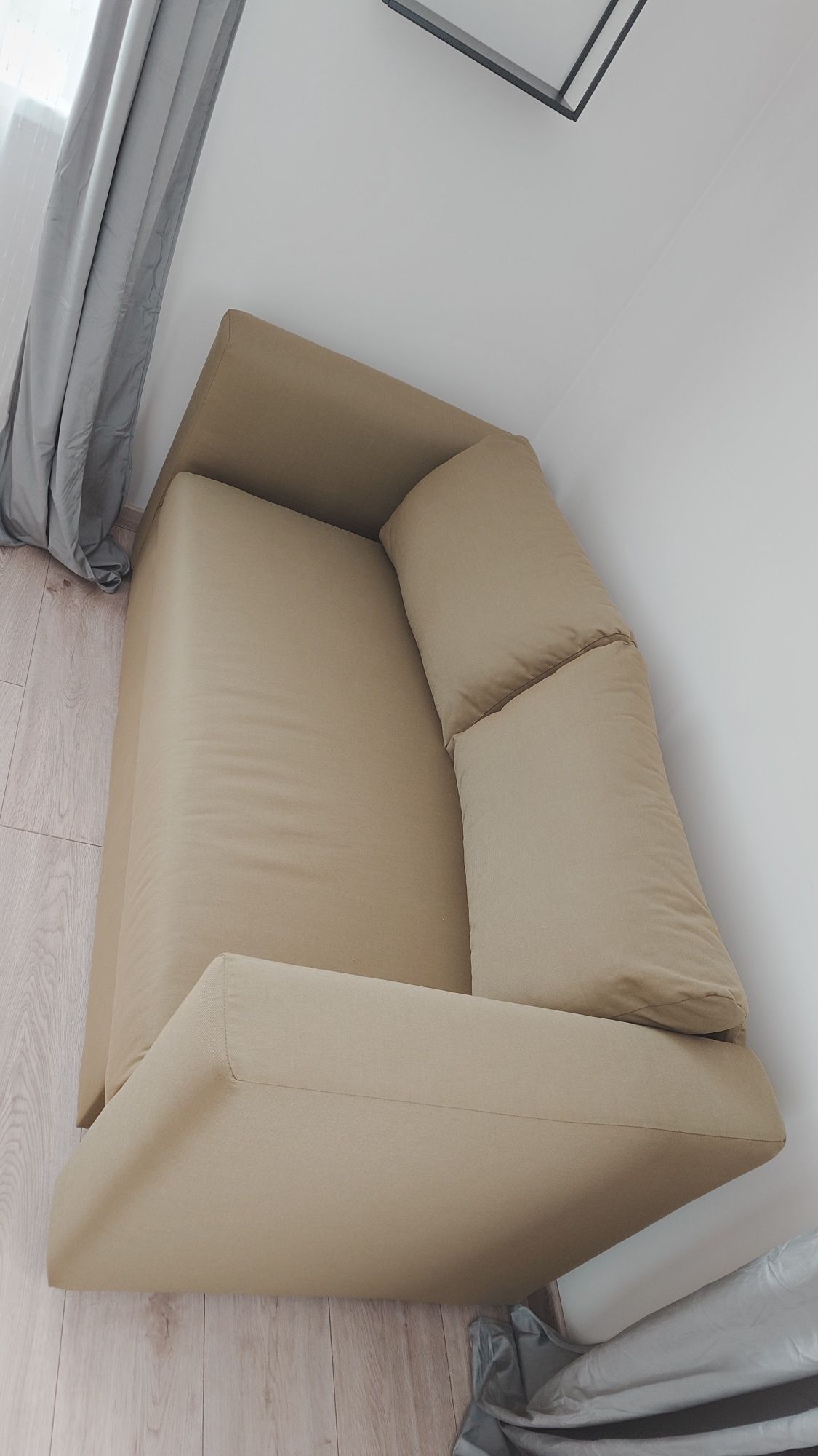 Sofa rozkładana ikea skonaback nowa zielona