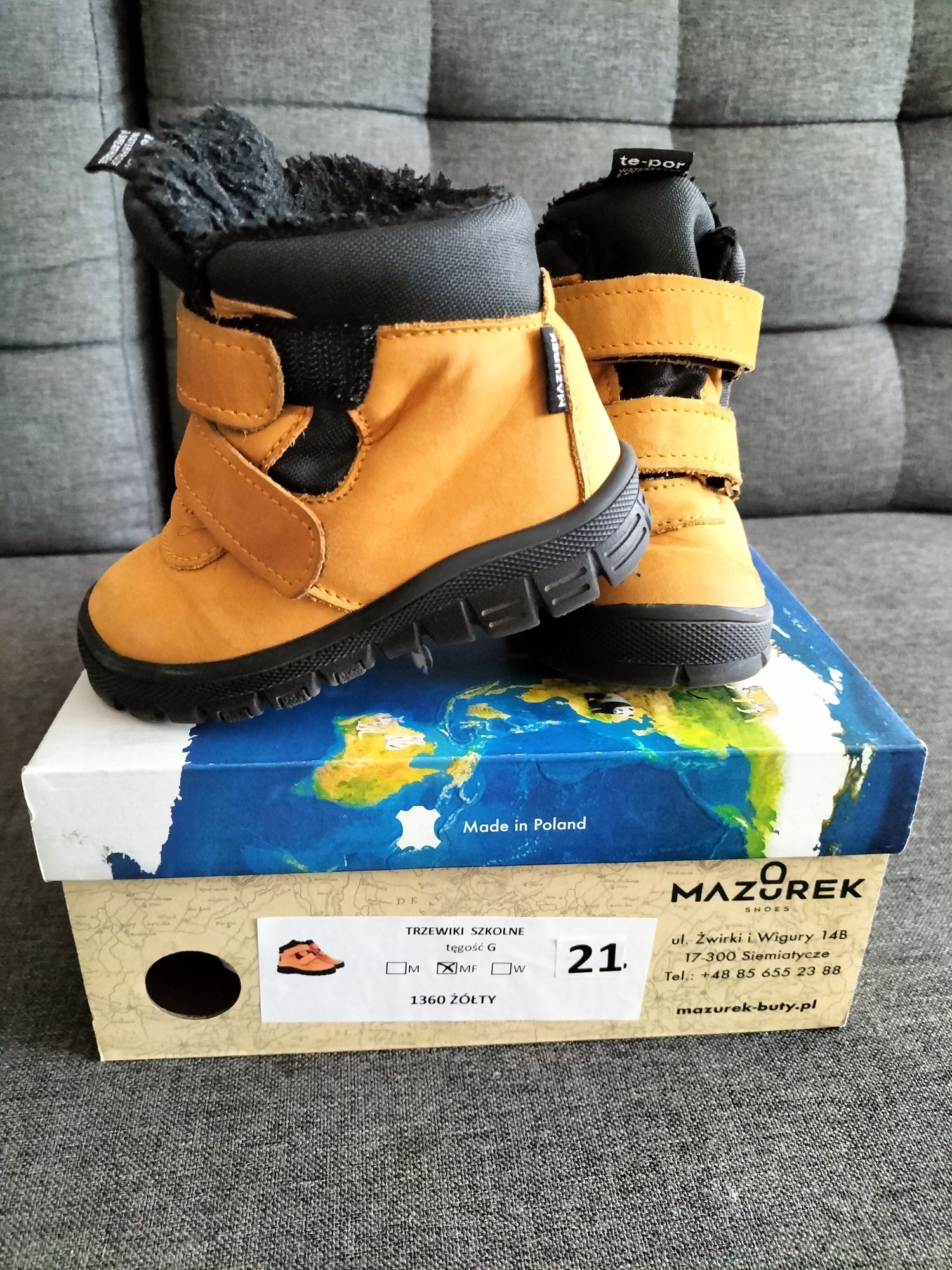 Buty zimowe MAZUREK 21