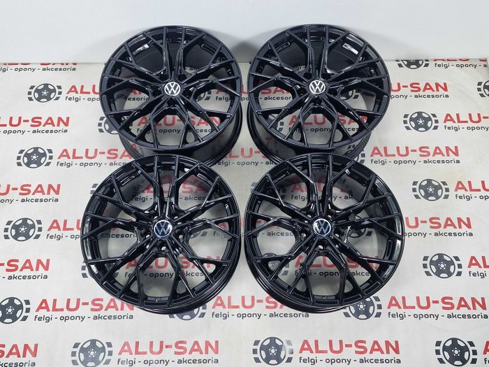 Nowe alufelgi VW 18" 5x112 PASSAT B5 B6 B7 B8 CC SCIROCCO-Czarne