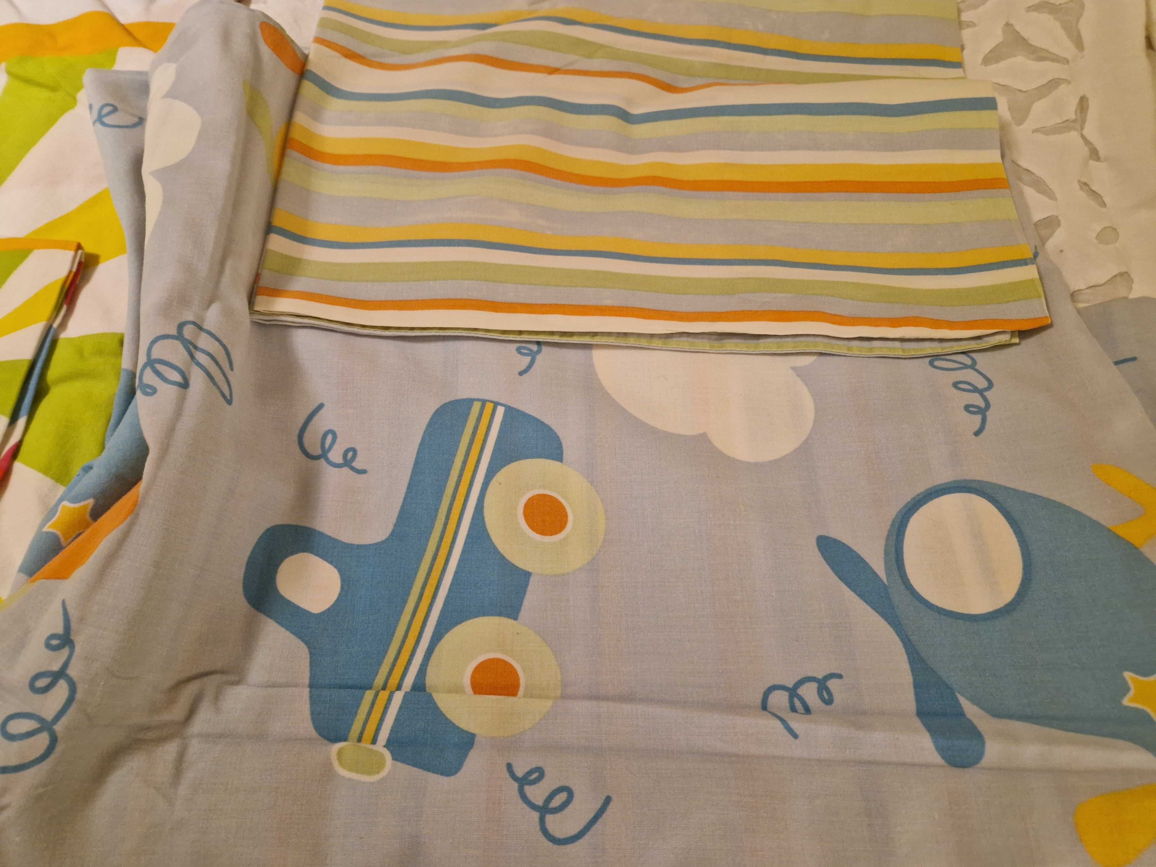 Capas edredon e lençois cama criança