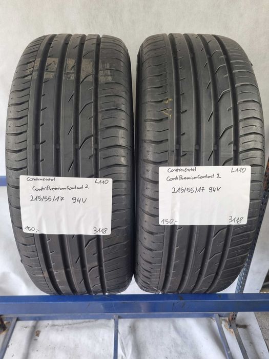 Continental ContiPremiumContact 215/55/17 94Y 2016 rok