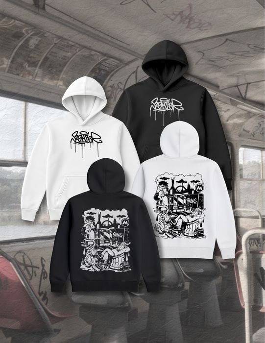 Худі граффіті hoodie