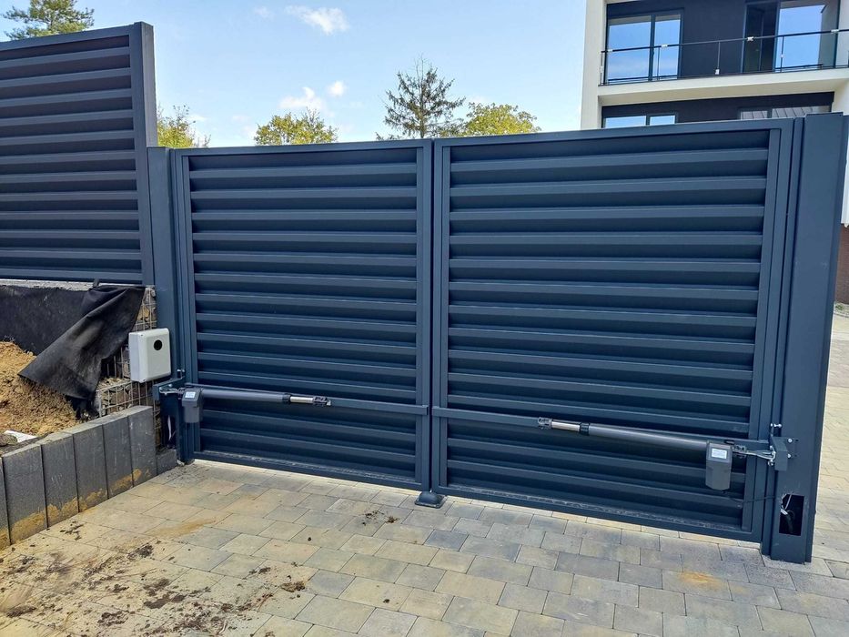 Распашная автоматика для ворот, Распашные ворота, Автоматика на ворота