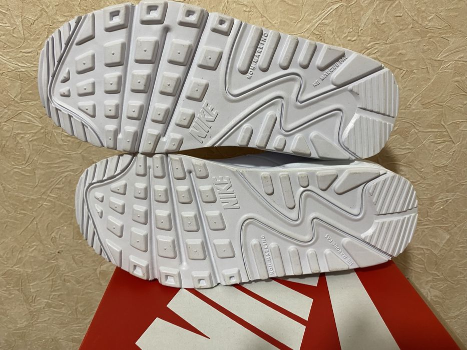 Фірмові кросівки nike оригінал nike air max 90 white / найк аїр макс 9