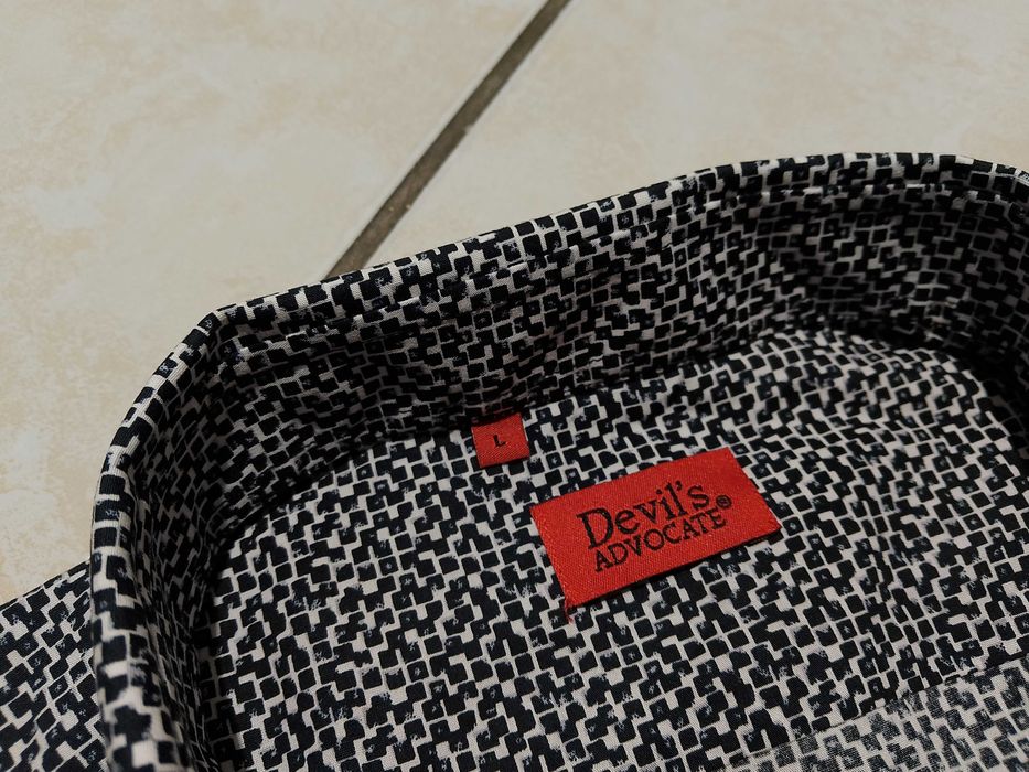 DEVILS ADVOCATE - NOWA! Markowa Koszula Męska rozmiar L