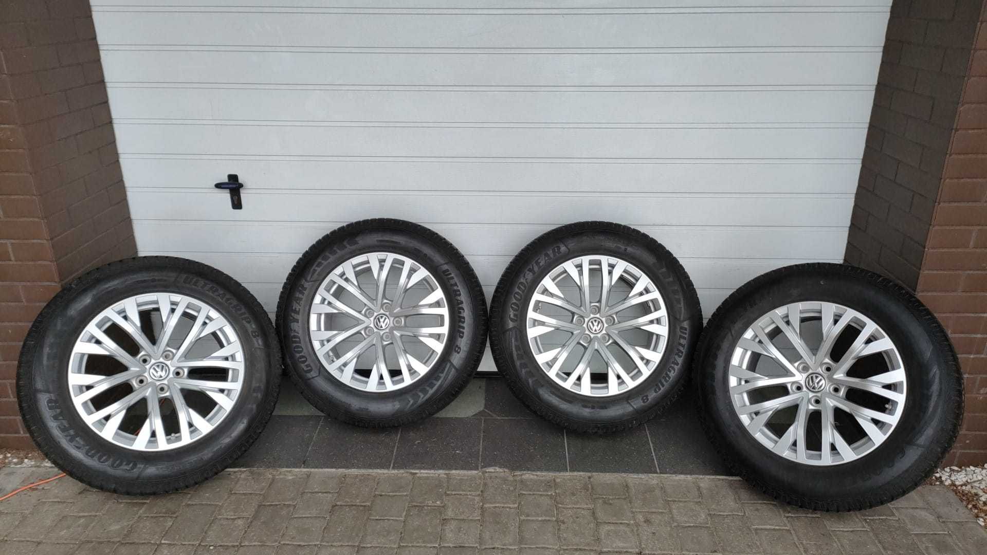 Koła 18' VW Touareg III Audi 5x112 opony zima 255/60/18 TPMS (OL1523)