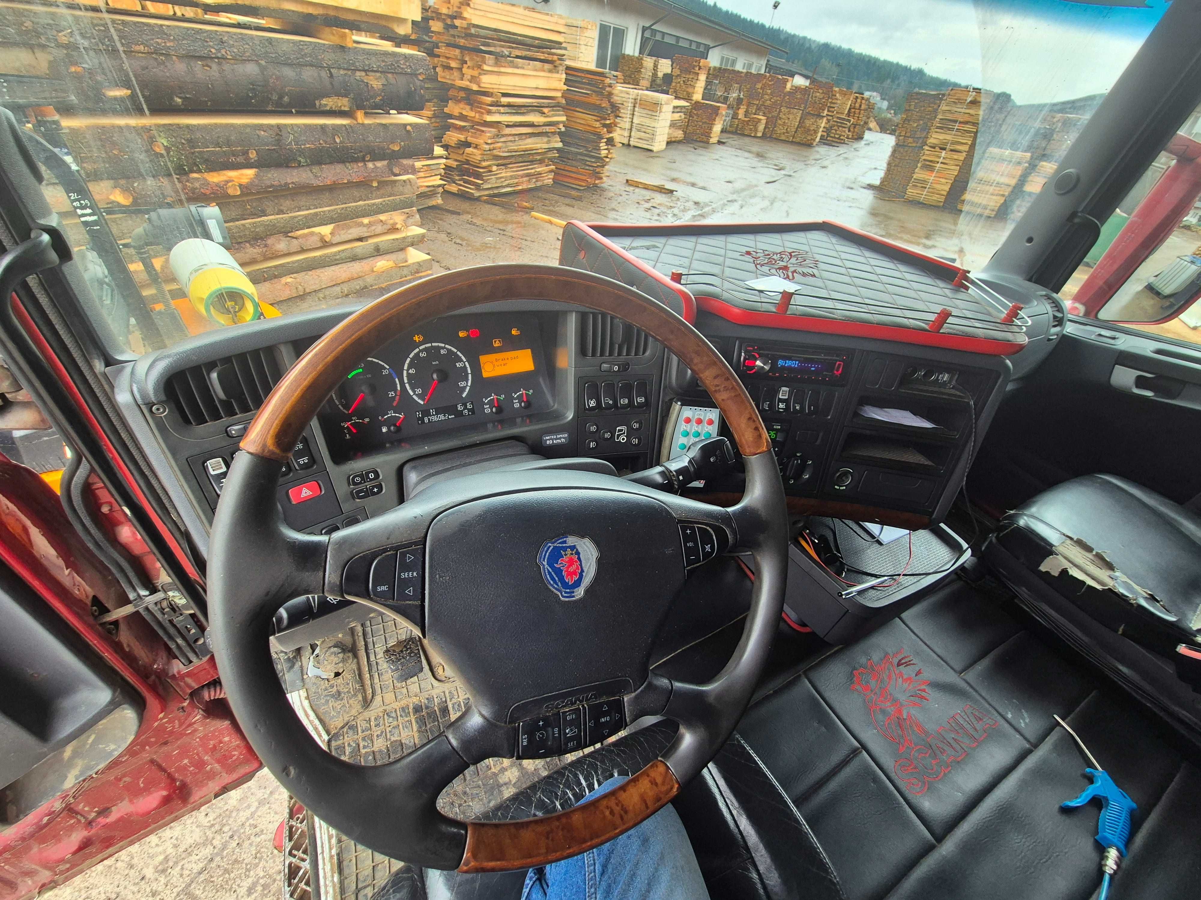 Scania R620, do drewna dłużycy