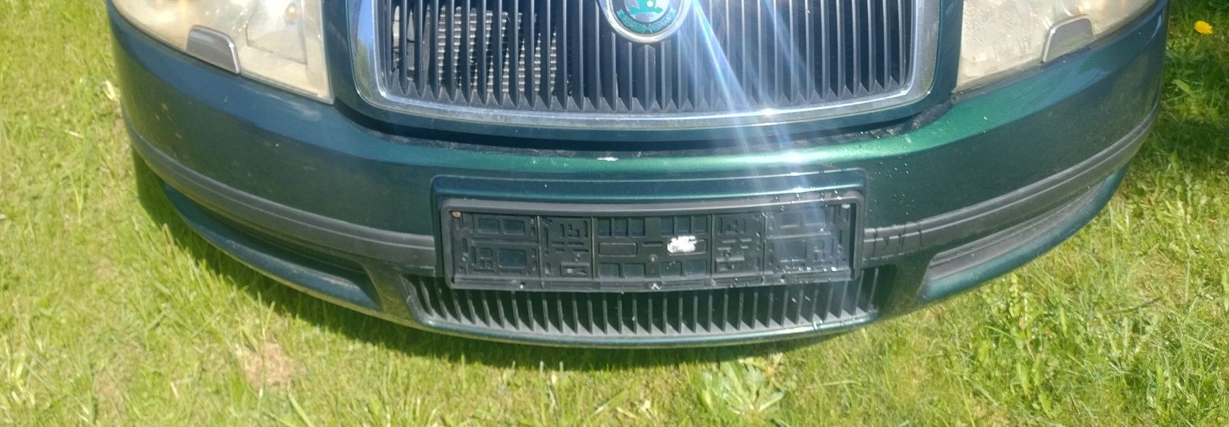 Zderzak Przedni Kpl Skoda SuperB 1 Sedan Lak LF6N Wysyłka