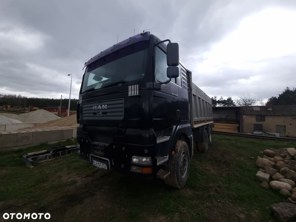 Man tga 6x4 26.480 klima webasto wywrotka full zar. jako specjalny