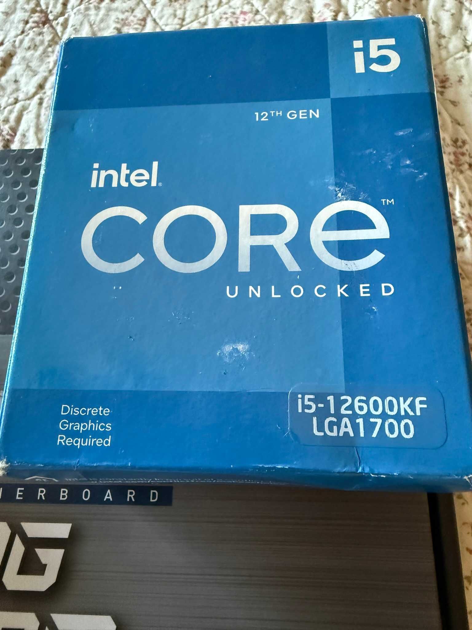 Bundle i5 12600KF + MSI B660M DDR4 + 32Gb DDR4