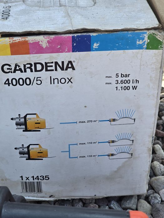 Pompa wodna,, Gardena,, 1100 W