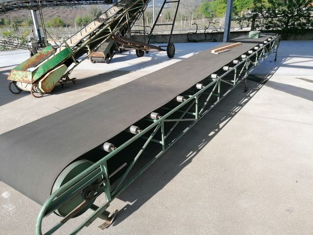 Tapete Rolante Transportador semi novo abrasivo 8 metros 80cm largura