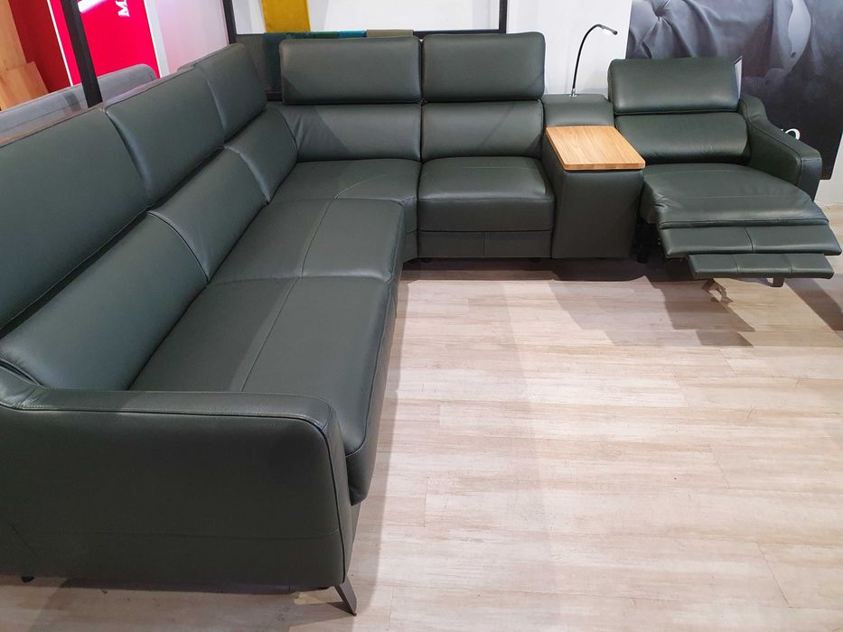 Narożnik Tulipano skórzany z funkcją VERO Black Days zakup BEZ VAT