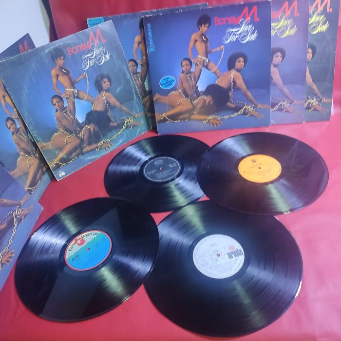 Boney M - Вінілові платівки.Альбоми,хіти.1976/77/78/79/80/81/84/86/93