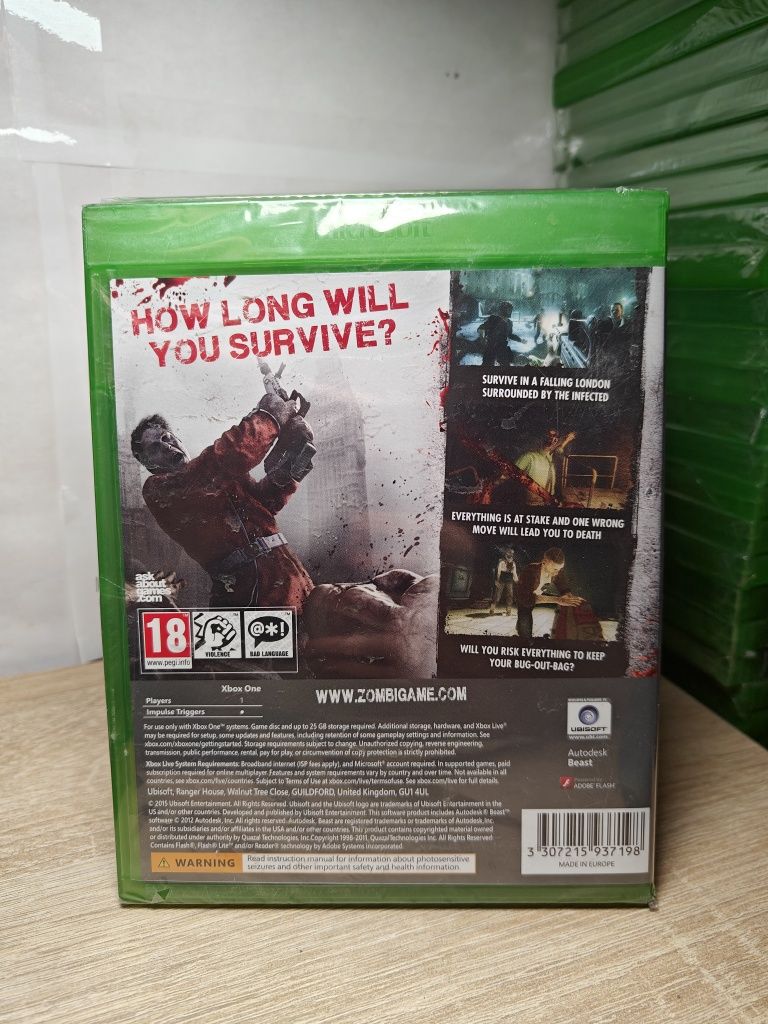 Xbox One Zombi NOWA