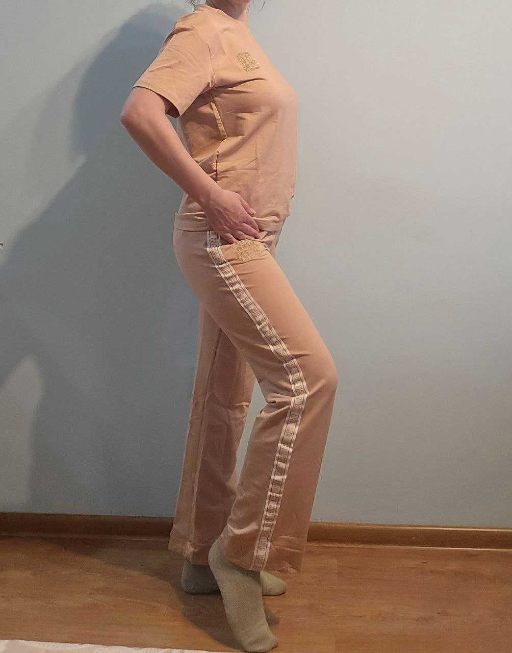 Nowy dres damski 2-częściowy – koszulka i spodnie S, M, L, XL