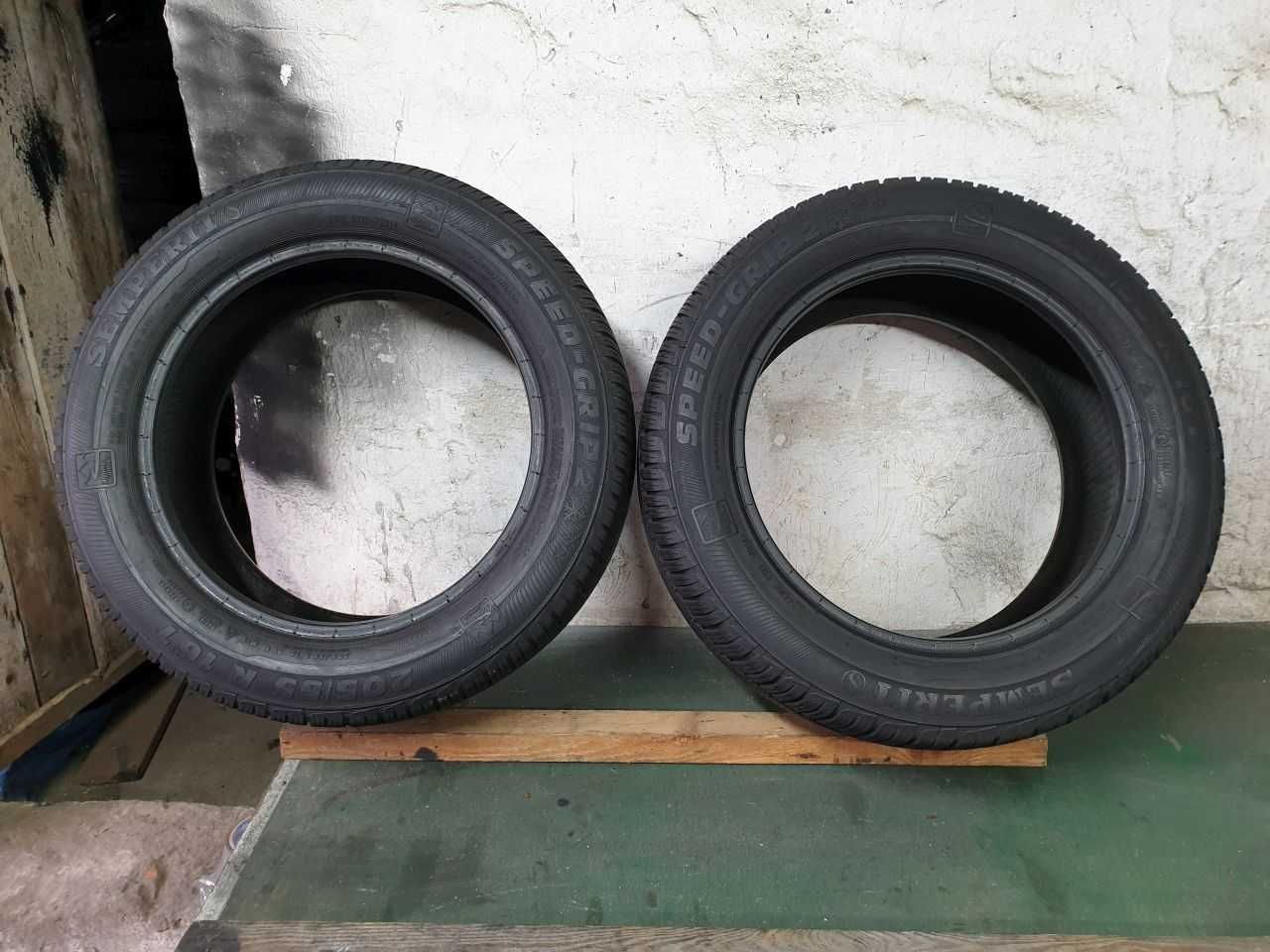 Dwie Opony zimowe 205/55R16 Semperit Speed-Grip 2 6,5mm