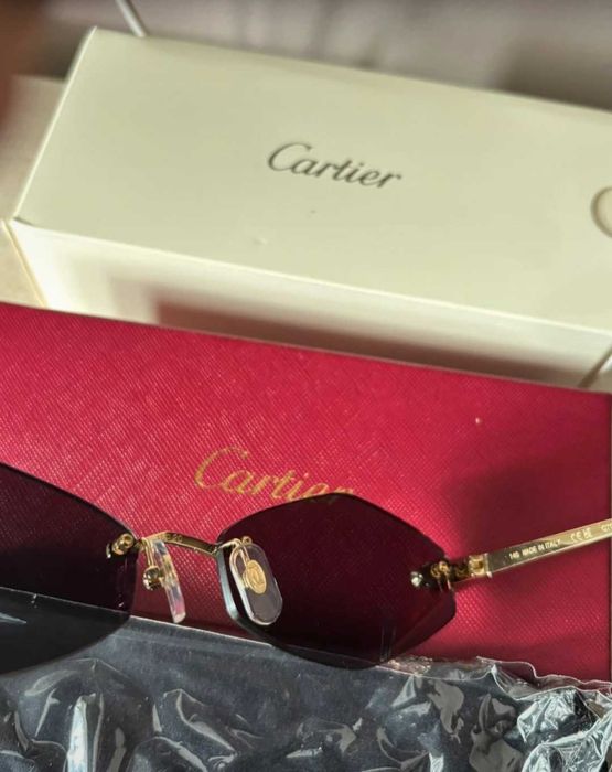 Cartier Okulary Przeciwsłoneczne Sunglasses