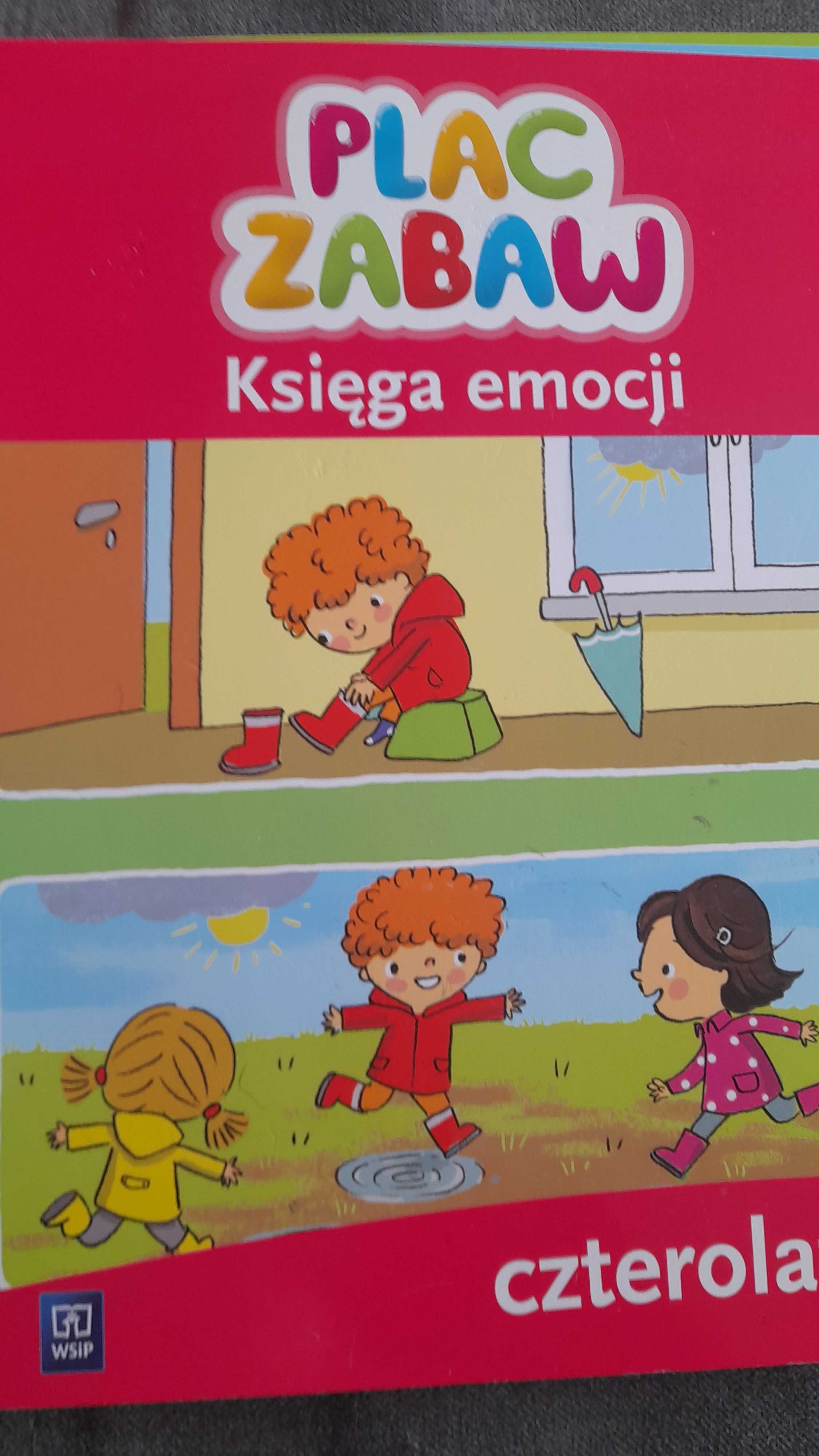 Książka Plac zabaw księga emocji czterolatek