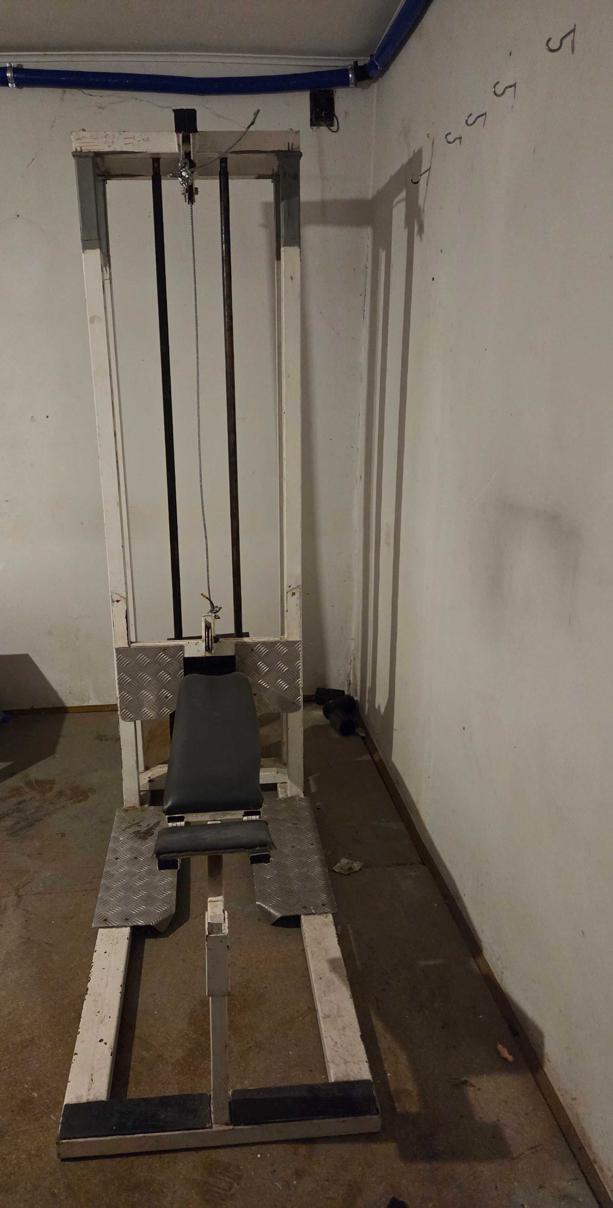 Wyciąg 120kg ławka