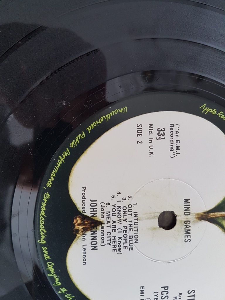 John Lenon - Mind Games.Płyta winylowa.