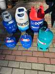 Butle gazowe Nano, domo, propan, Turystyczne 2kg, 3kg, 5kg.