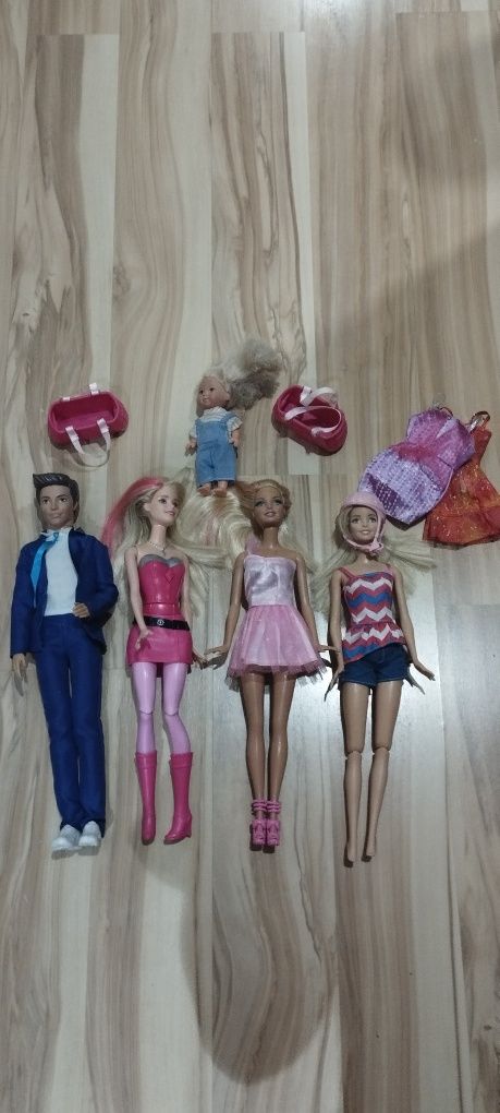 Lalki Barbie plus Ken