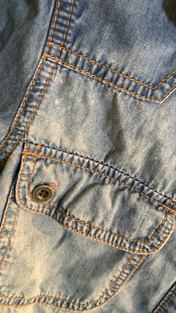 Koszula damska jeansowa Only XL uni oversize tunika