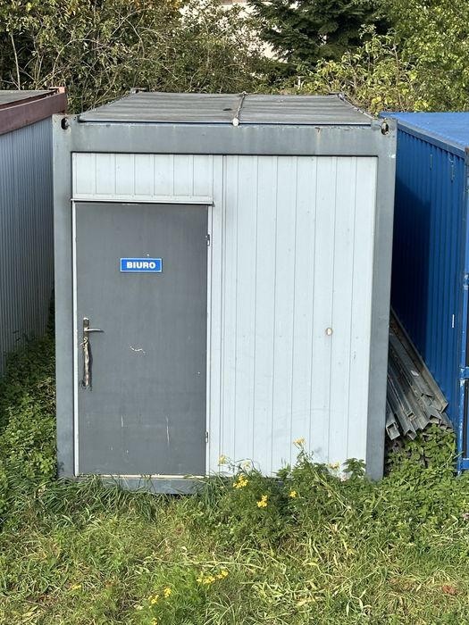 Kontener socjalny- 3 sztuki- biuro, szatnia, magazyn