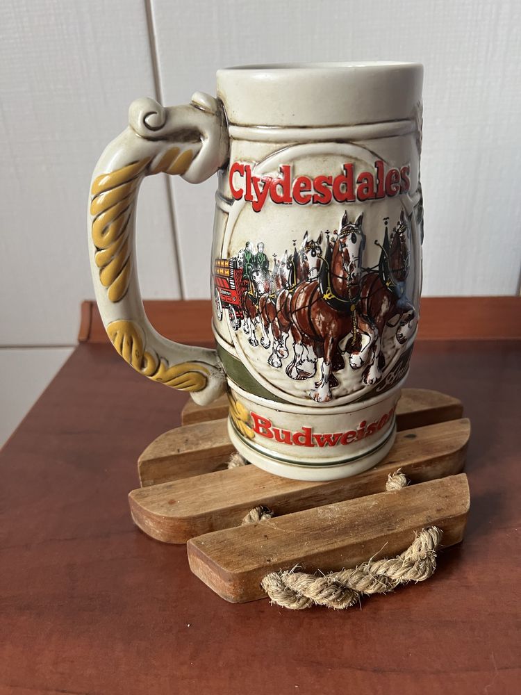 Kufel kolekcjonerski Clydesdales Budweiser