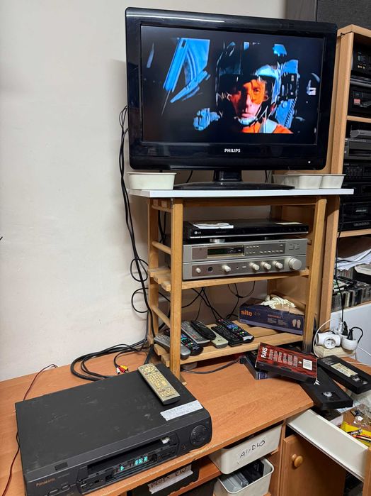 Magnetowid VHS Panasonic NV-HD645 HI-FI stereo pilot