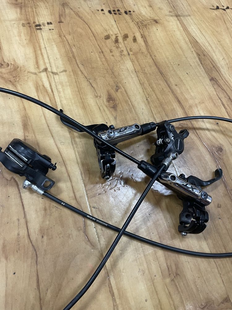 Travões Shimano XT cromado M-785