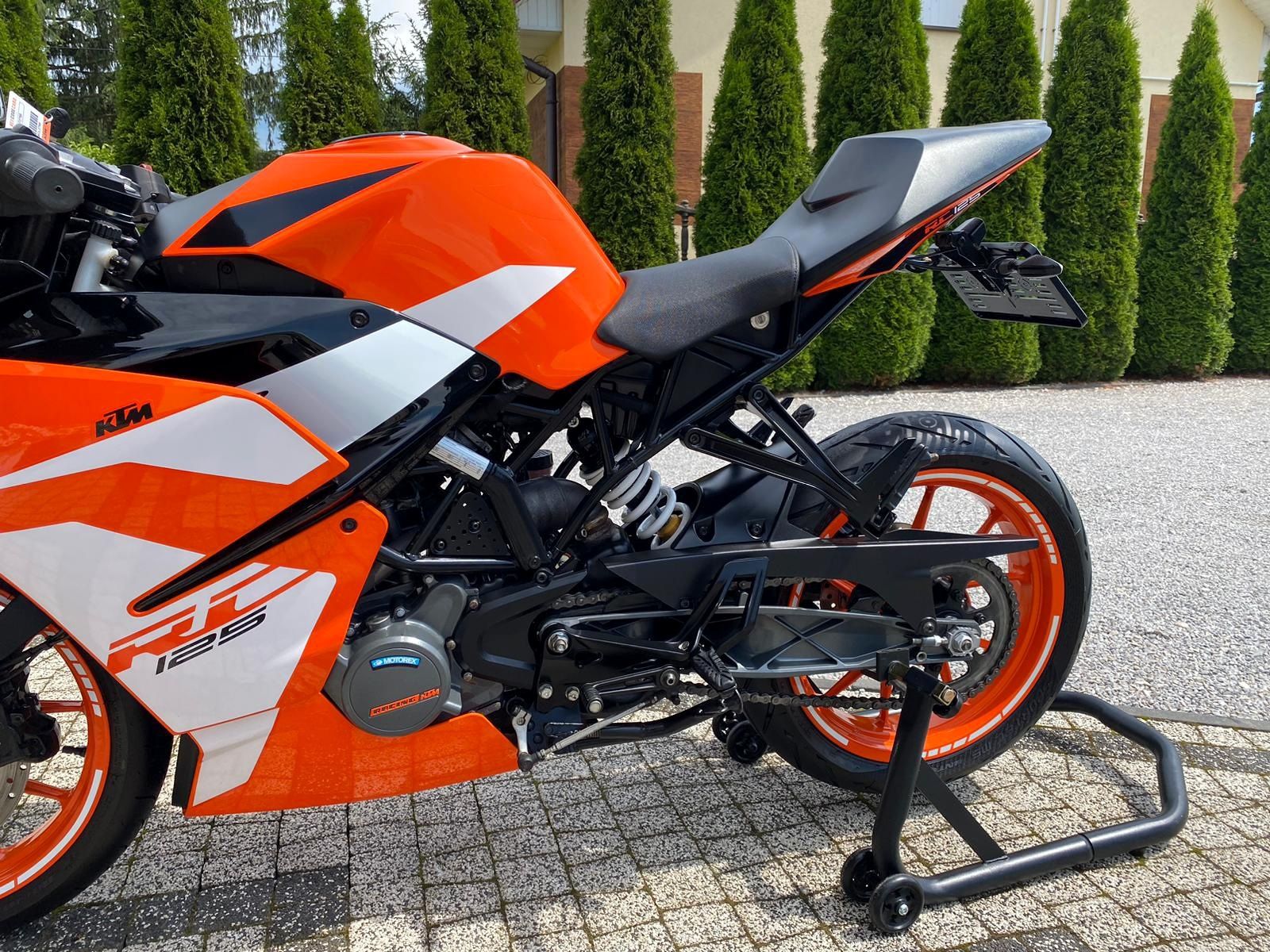 KTM RC 125 ABS 2020rok 15.000km JAK NOWY Transport kat. b a1