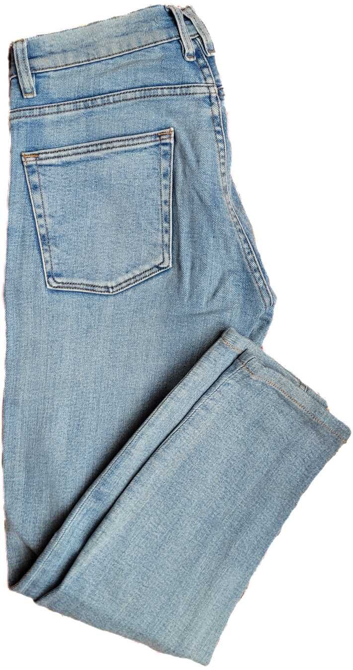 Jasnoniebieskie jeansy Zara, EU 38.