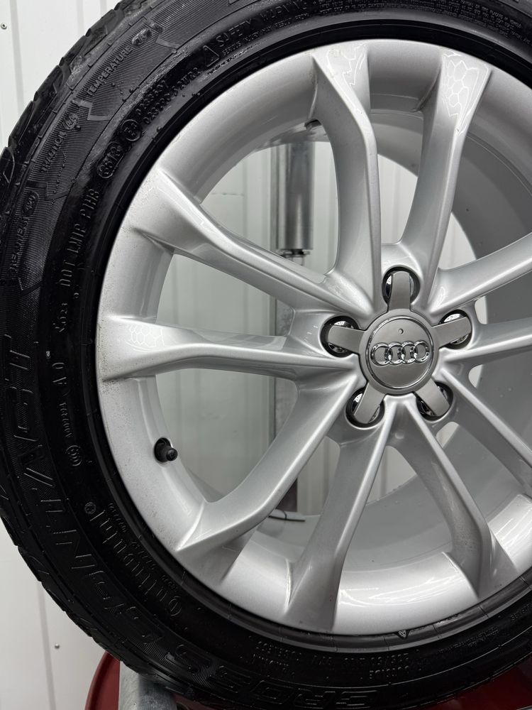 Alufelgi KOMPLET 18 cali 5x112 Audi A3 A4 Q3 A6 VW SKODA SEAT Opony