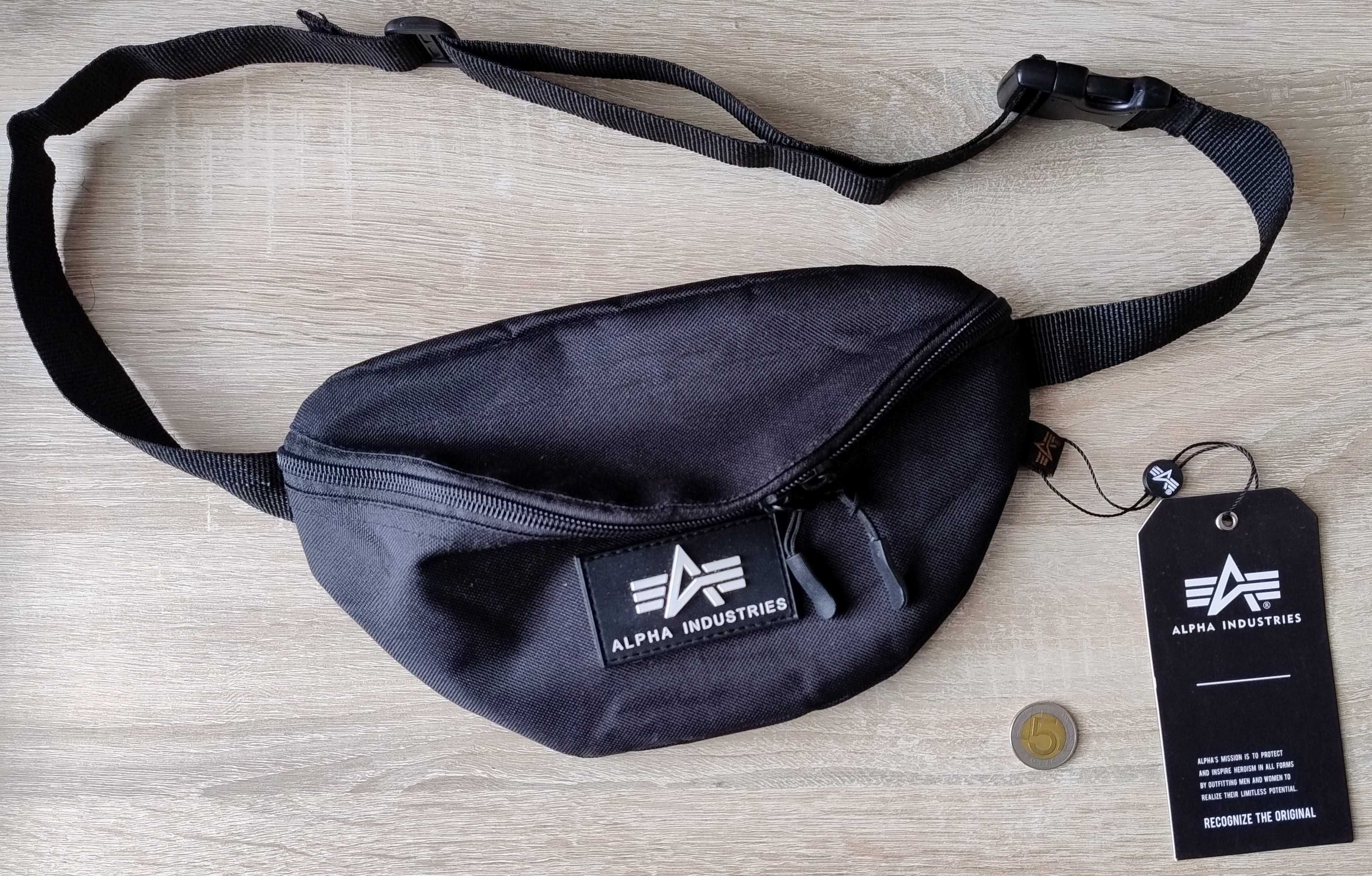 Saszetka Nerka Alpha Industries Rubber Print Waistbag 198912