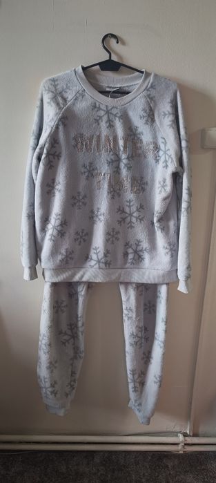 Piżama dwuczęściowa polarowa damska L