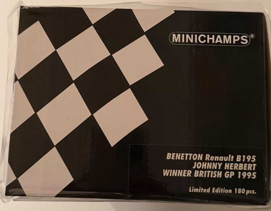 1/18 Benetton Renault B195 Johnny Herbert 1995