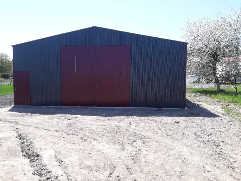 Garaż Blaszany 12x10m Wiata , Hala , Magazyn Rolniczy   -  *GRZYWSTAL