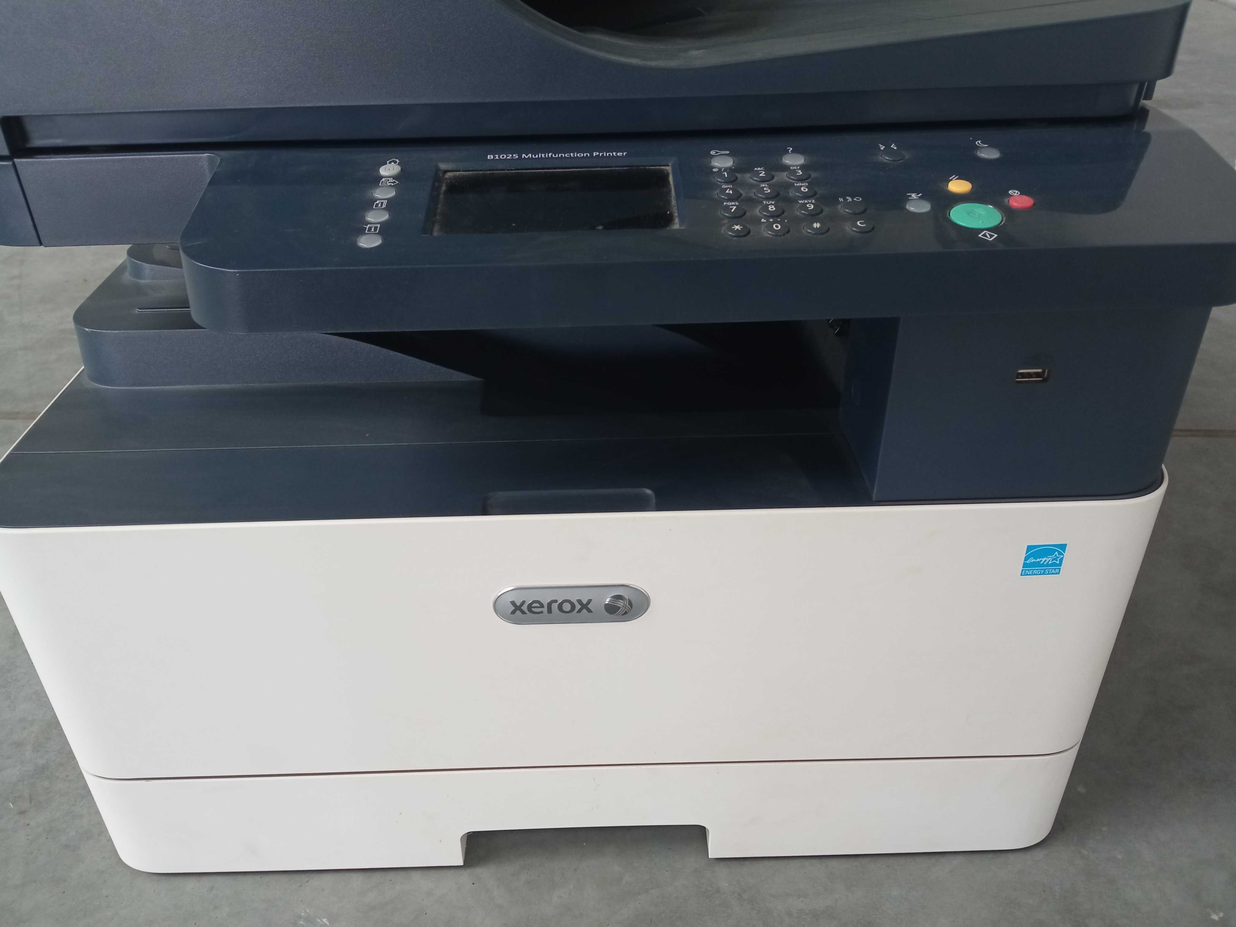 Urządzenie wielofunkcyjne Xerox B1025 - uszkodzony wyświetlacz