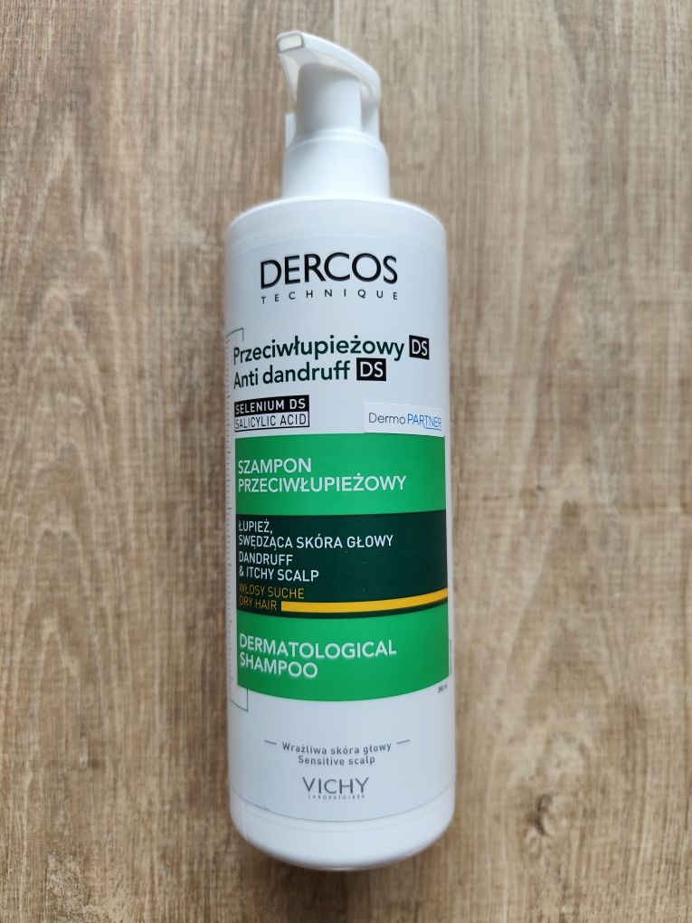 Vichy Dercos DS szampon przeciwłupieżowy do włosów suchych