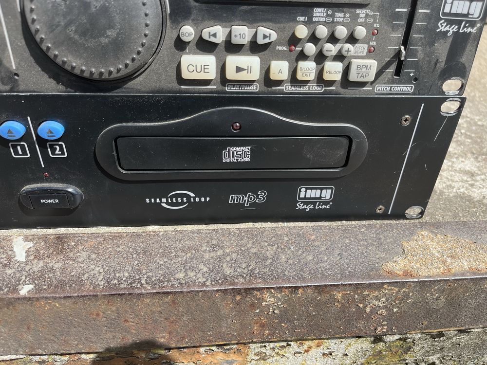 IMG Stage Line CD-290 Dj profesjonalny odtwarzacz cd dj dual cd