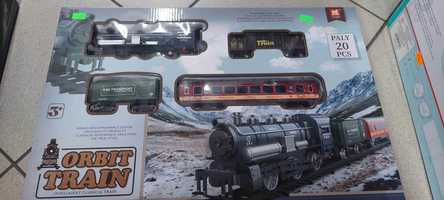 Orbit Train kolejka dziecięca na baterie Światła dźwięk 20 elem. 3+