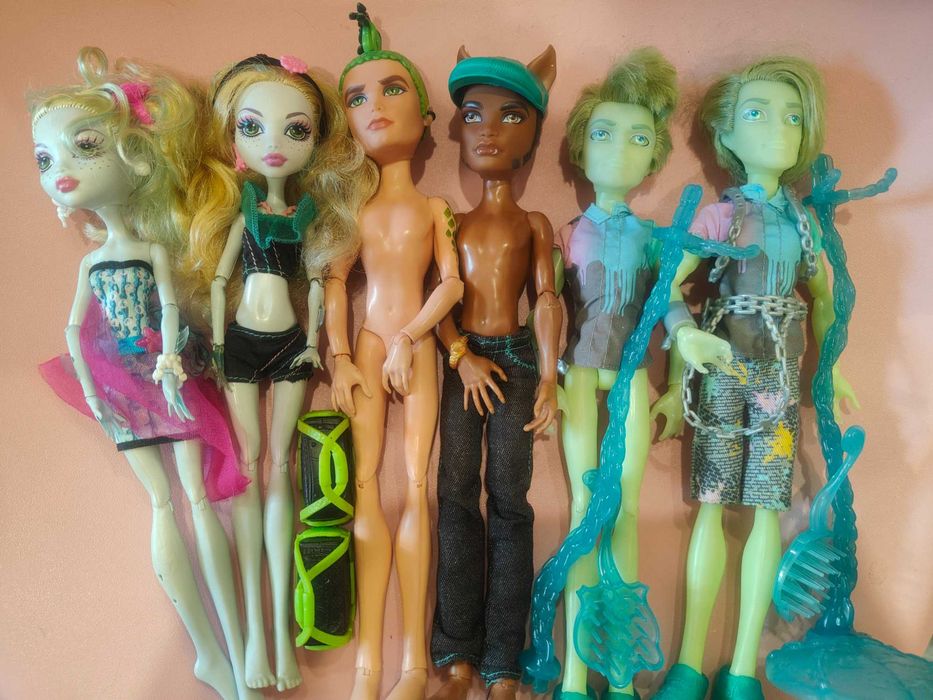 Куклы лагуна,джинафаер,аманита,гаррот,дьюс,портер,спектра,дьюс,каста